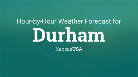 durham weather hourly